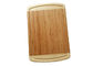 Placa de corte de bambu personalizada do tamanho para projeto popular interno/exterior